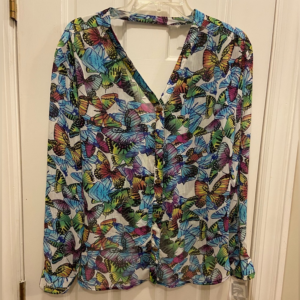 Alberto Makali Butterfly Blouse